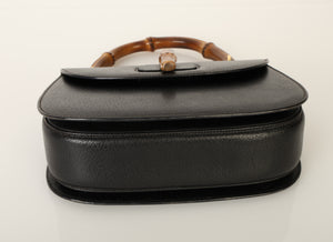 Gucci Leather 1947 Bamboo Top Handle