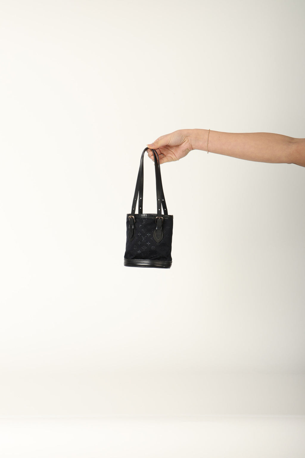 Louis Vuitton Satin Mini Bucket Bag