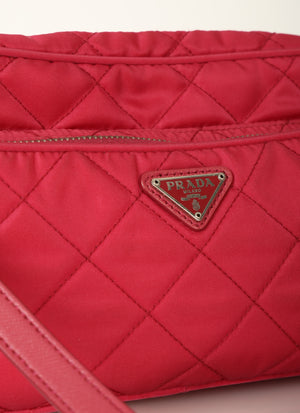 Prada Nylon Quilted Shoulder Bag