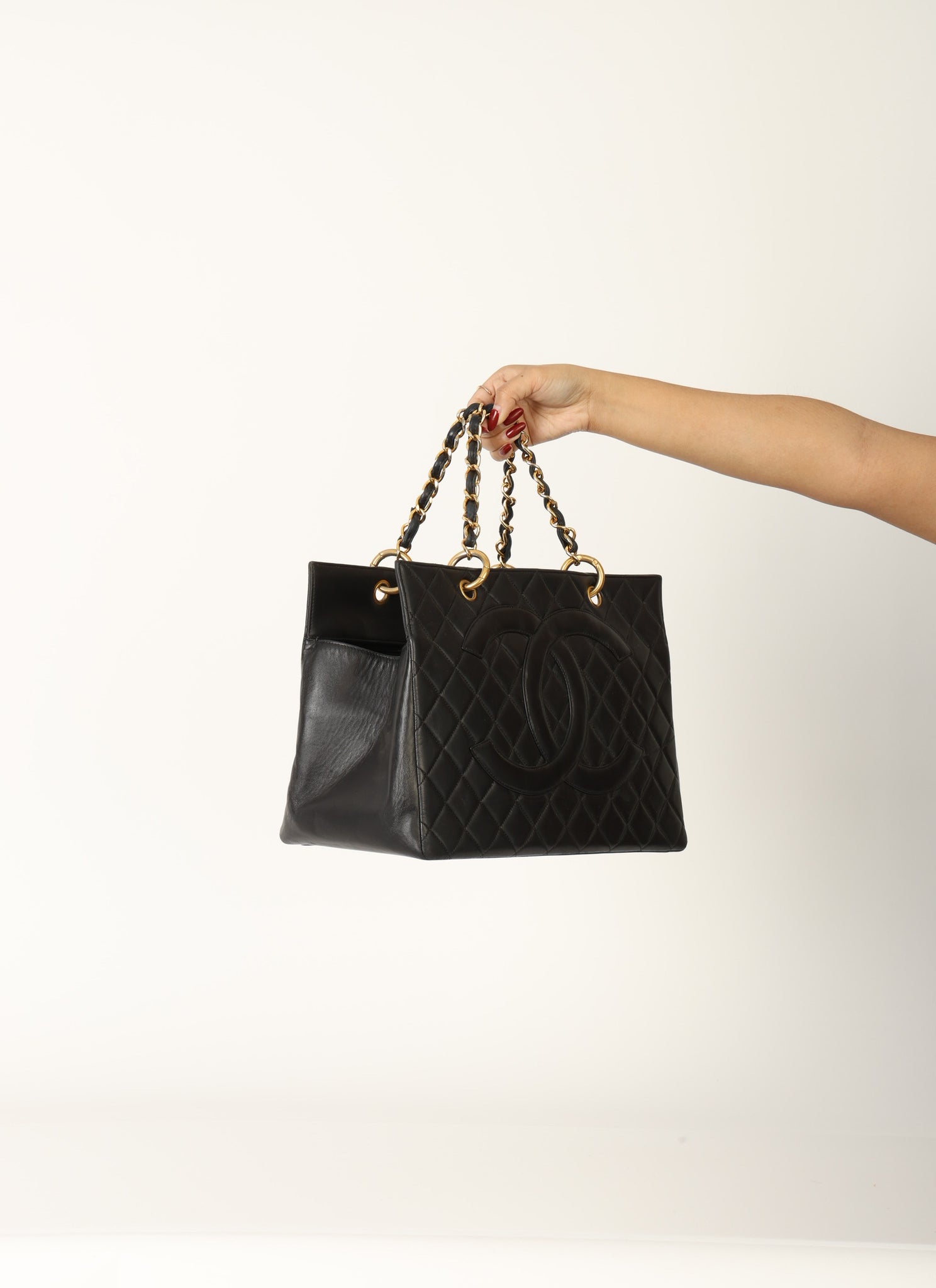 Chanel Lambskin Timeless Chain Tote