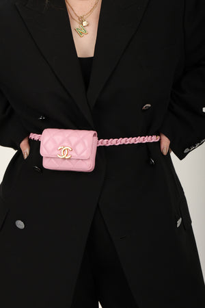 Chanel 22S Lambskin Mini Belt Bag