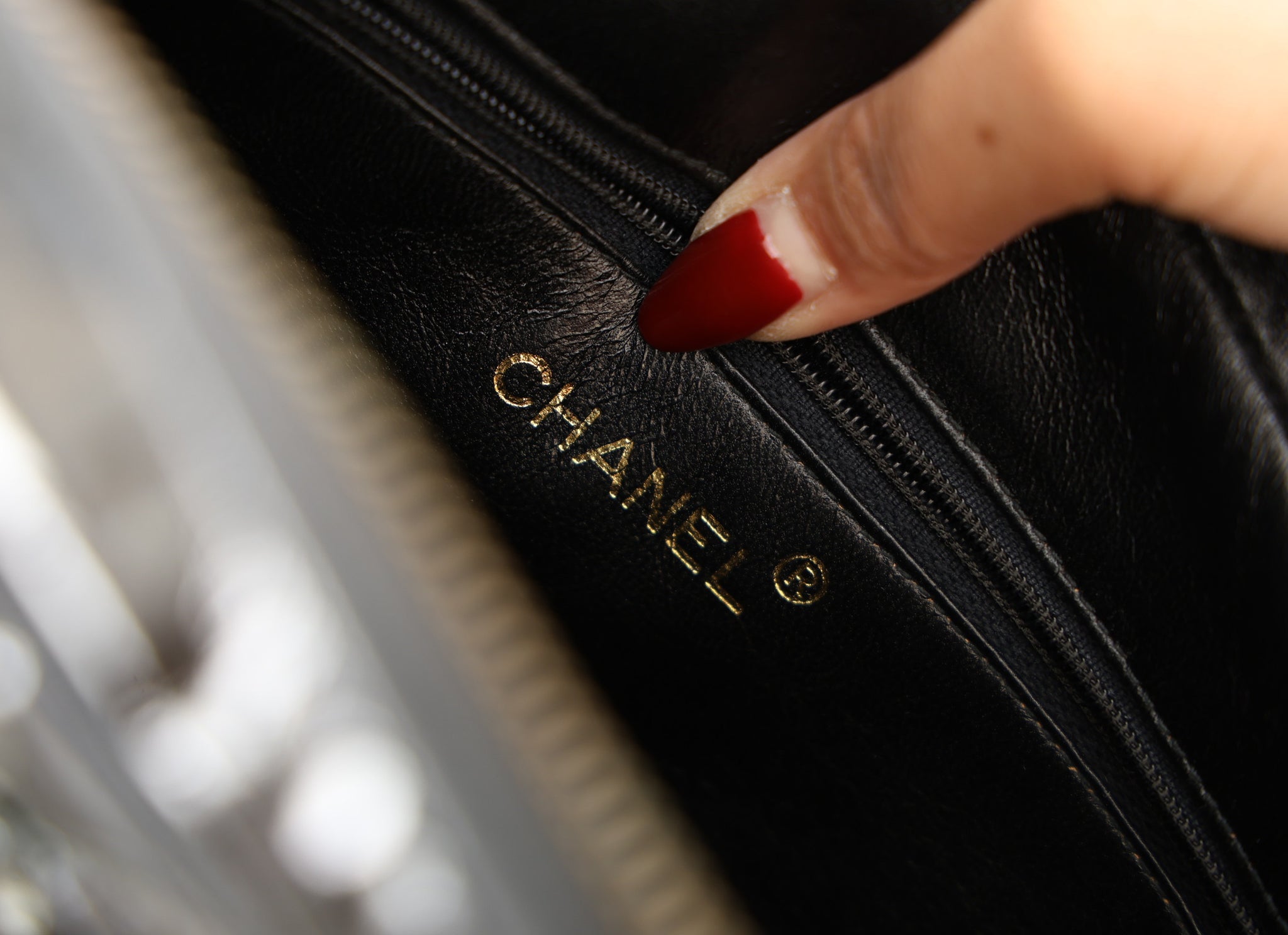 Chanel 1989 Patent Camera Bag