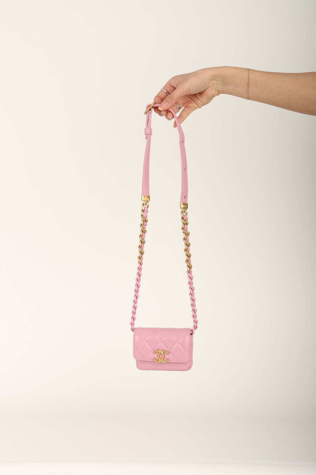 Chanel 22S Lambskin Mini Belt Bag