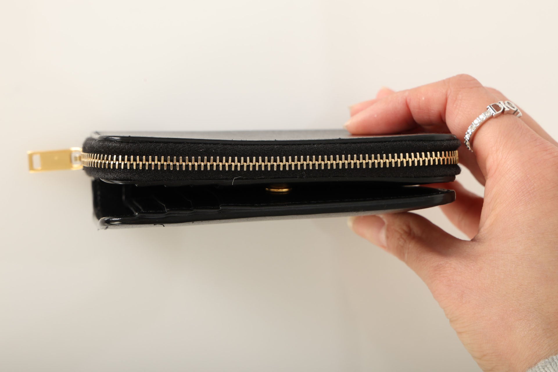 Saint Laurent Zip Compact Wallet