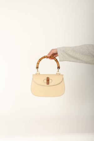 Gucci Leather Bamboo Top Handle