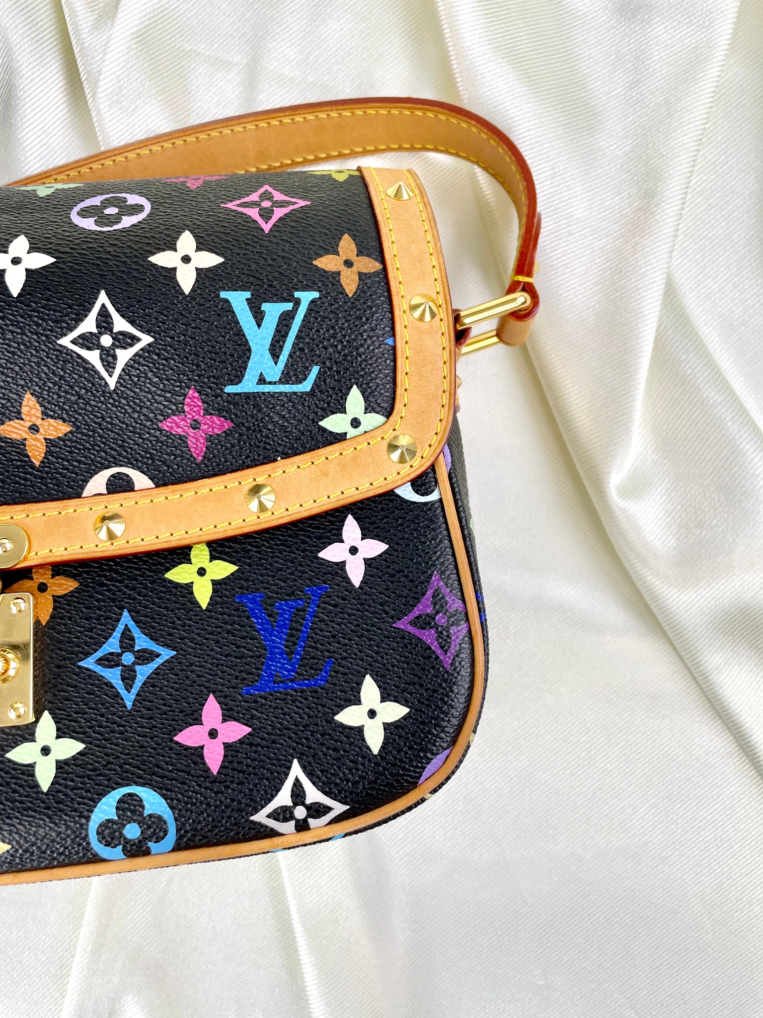 Louis Vuitton x Takashi Murakami Multicolor Shoulder Bag