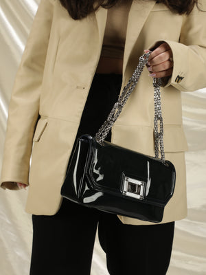 Chanel Patent Chain Bag