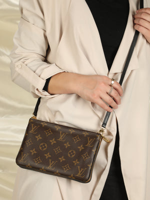 4 ways to wear the Louis Vuitton Double Zip Pochette Such a versatile , Louis  Vuitton Bags