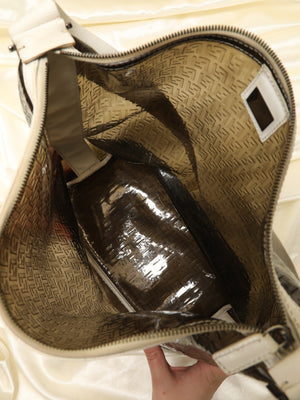 Rare Fendi Zucchino PVC Shoulder Bag