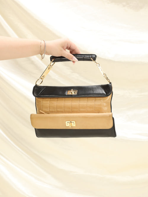 Rare Chanel Double Turnlock Bag – SFN