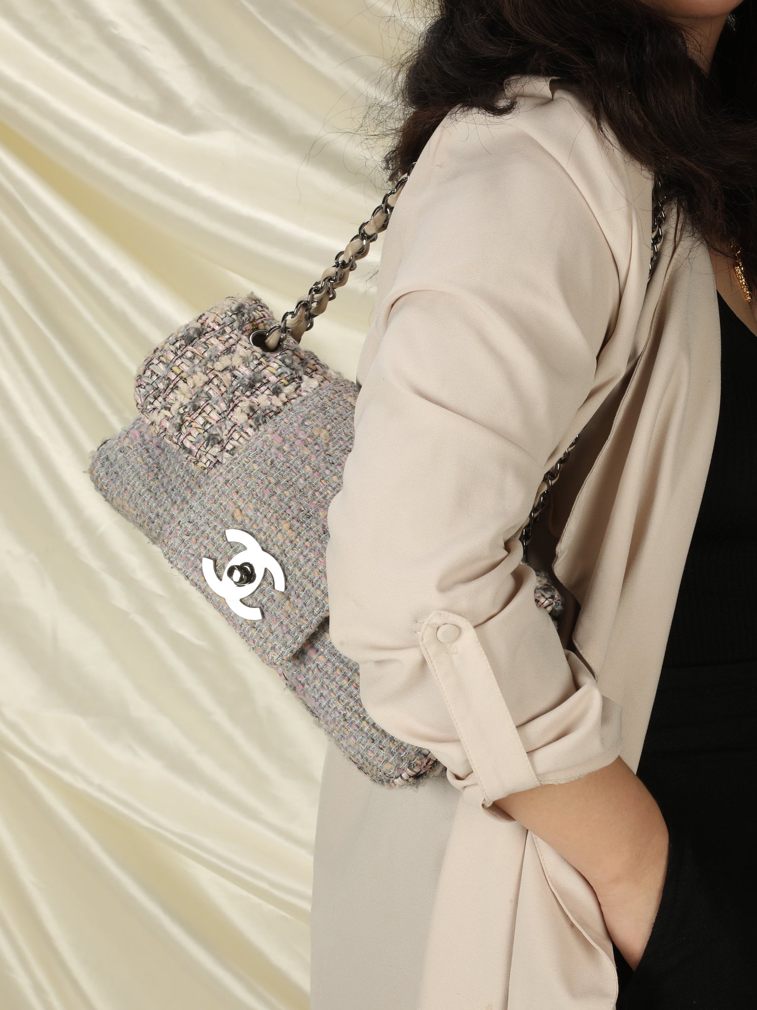 Chanel Tweed Fantasy Flap Bag