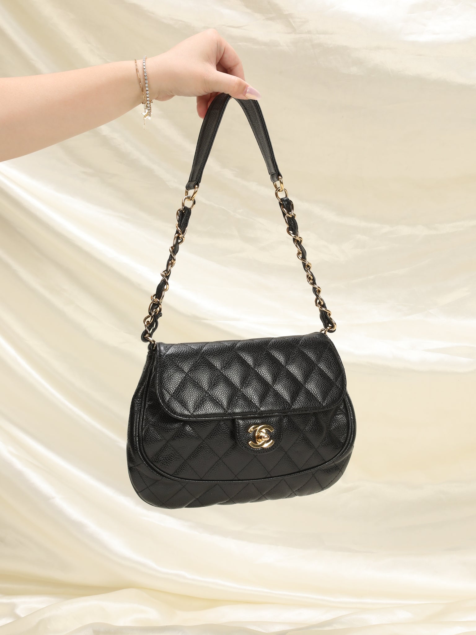 CHANEL Caviar Shoulder Bags for Women, Authenticity Guaranteed