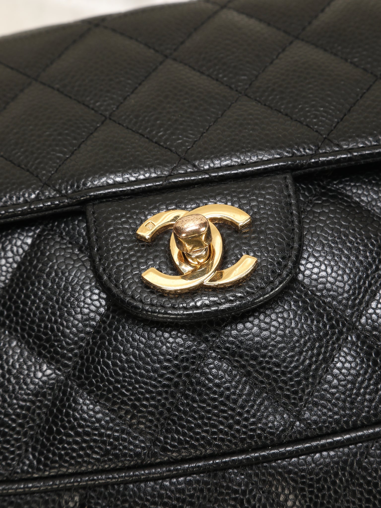 Extremely Rare Chanel Caviar Shoulder Bag