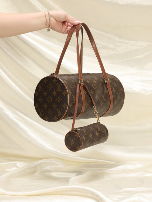 Louis Vuitton Papillon Barrel Bag in Monogram Canvas