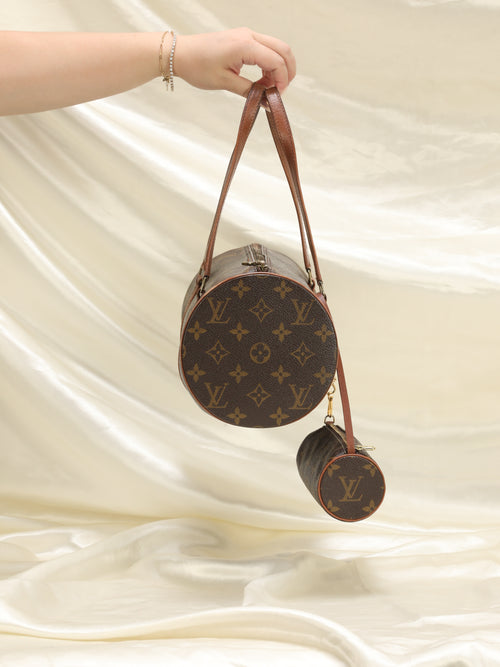 Louis Vuitton Monogram Papillon Mini Barrel Bag
