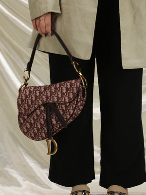 Dior 2019 Oblique Saddle Bag