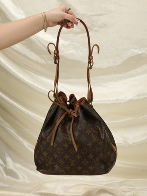 Louis Vuitton Drawstring Bucket Bag
