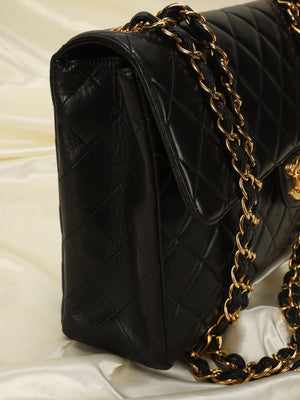 Chanel Lambskin Jumbo Single Flap Bag