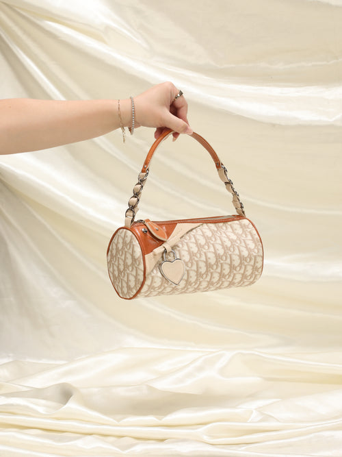 Christian Dior Monogramme Oblique Mini Barrel Bag