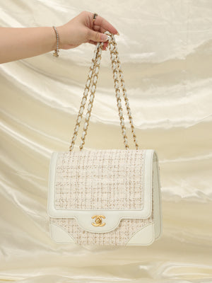 Chanel Tweed Square Flap Bag – SFN
