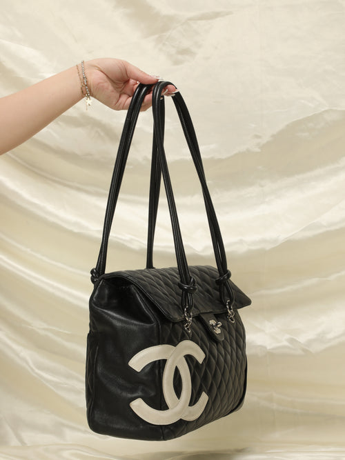 CHANEL, Bags, Rare Chanel Tote Celebrity Cambon