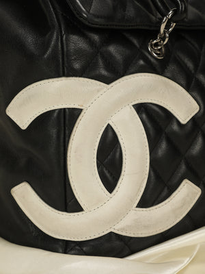 Rare Chanel Cambon Turnlock Tote