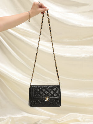 Chanel Two-Tone Quilted Mini Flap Bag