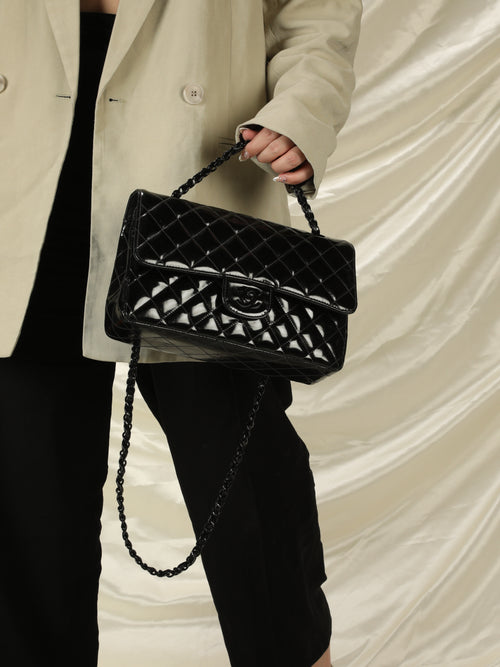 Rare Chanel XL Logo Vertical Shoulder Bag – SFN