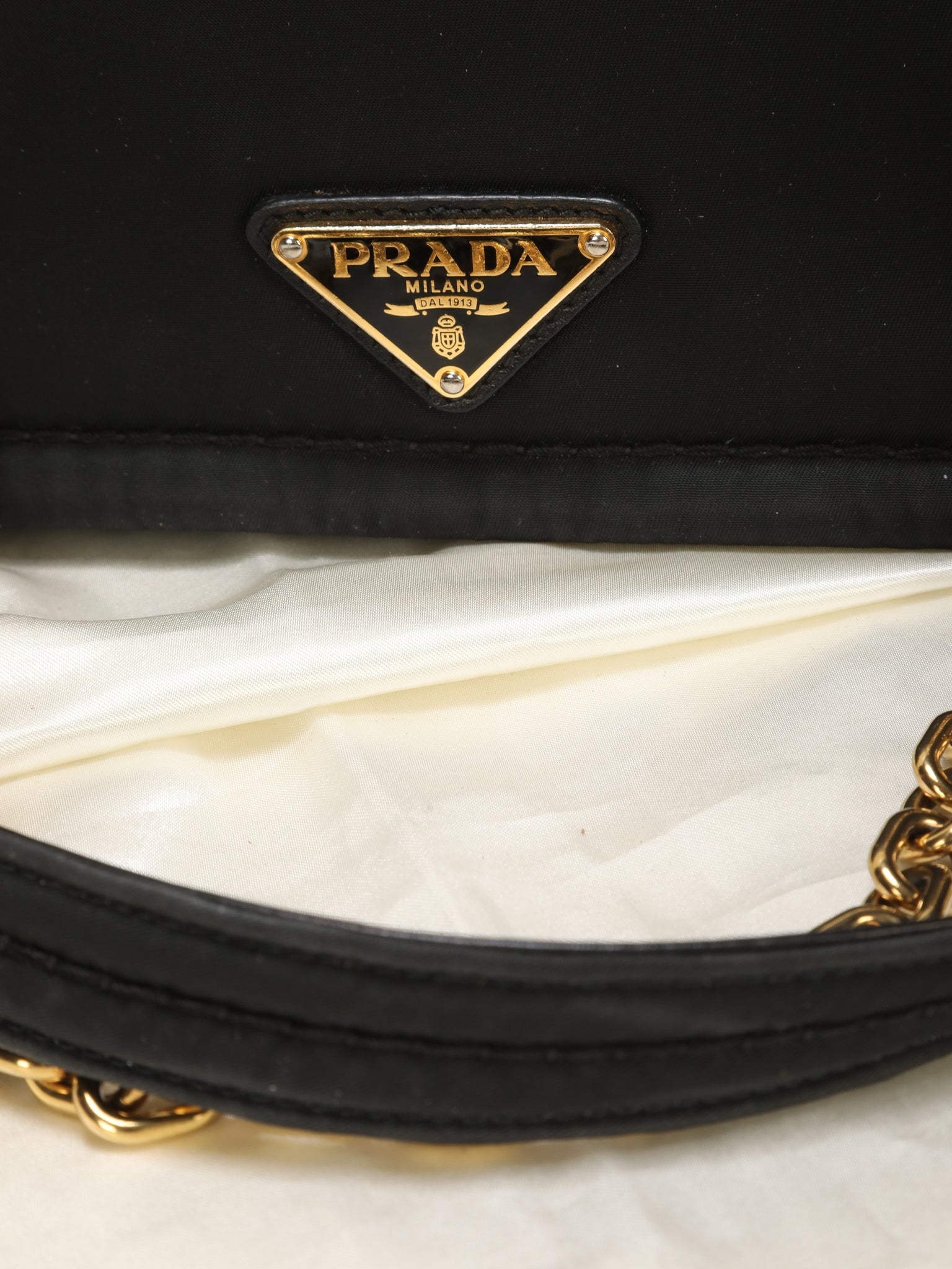 Rare Prada Nylon Chain Flap Bag – SFN