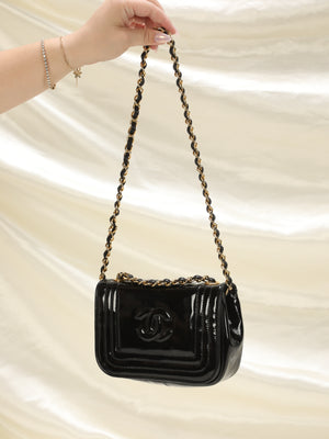 Chanel Patent Mini Flap Bag