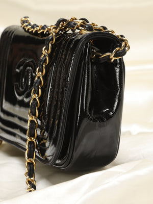 Chanel Patent Mini Flap Bag