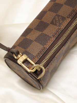 Louis Vuitton Papillon Mini Damier Ebene Brown Cloth ref.1060271