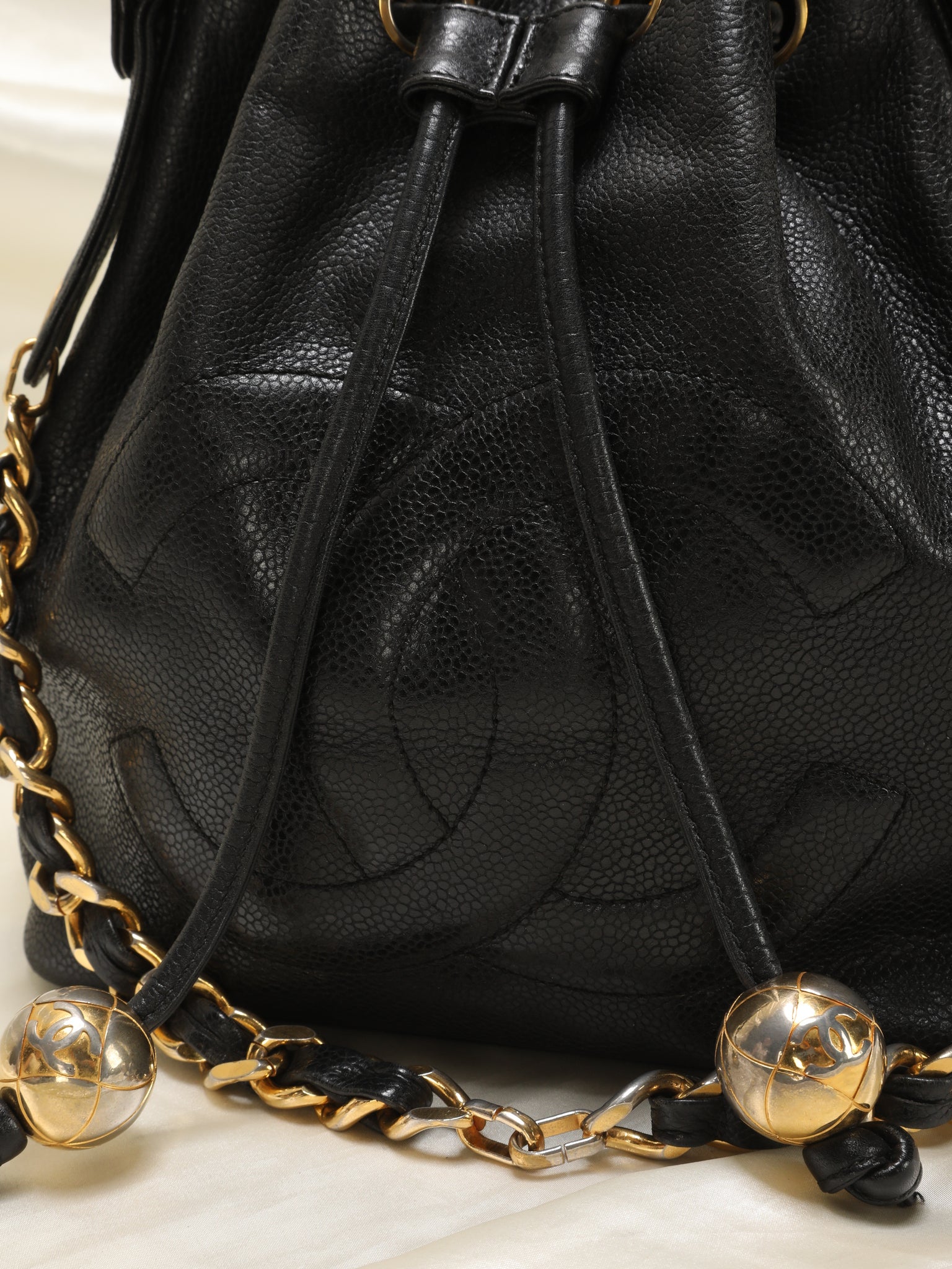 Chanel Caviar Timeless Bucket Bag