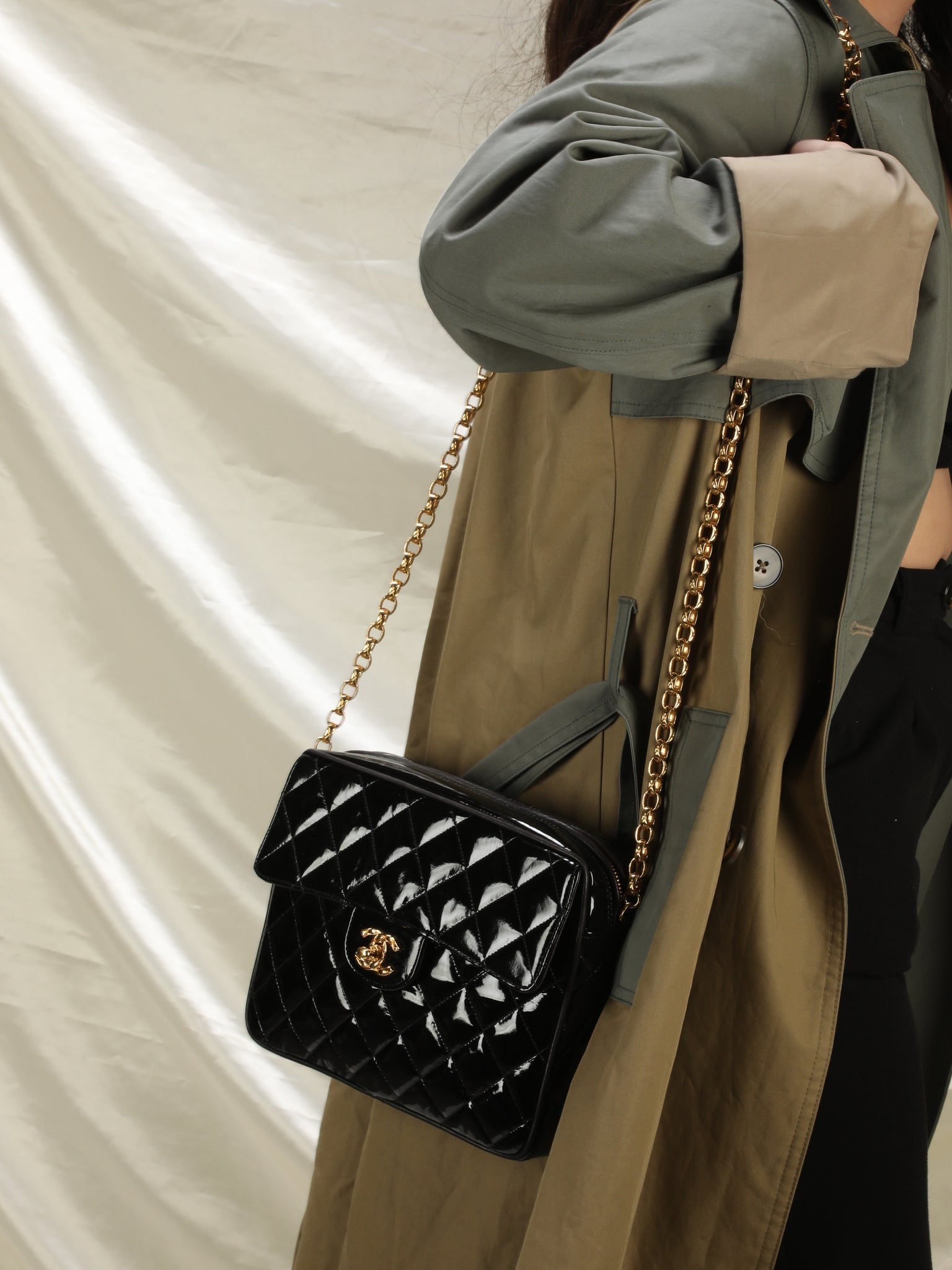 Rare Chanel Patent Bijoux Crossbody Bag
