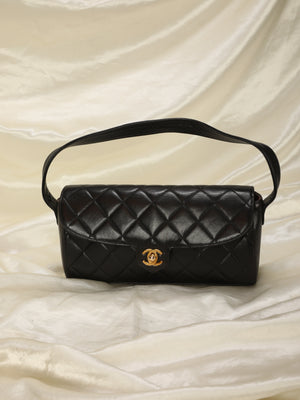 Chanel Lambskin Turnlock Shoulder Bag – SFN
