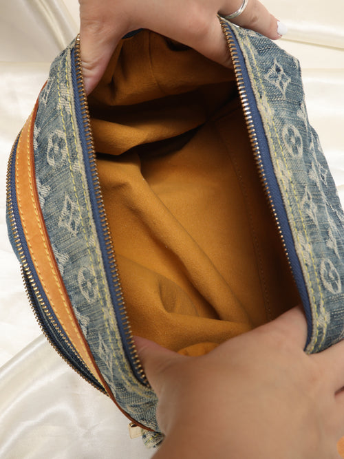 Louis Vuitton Denim Pleaty Bag – SFN
