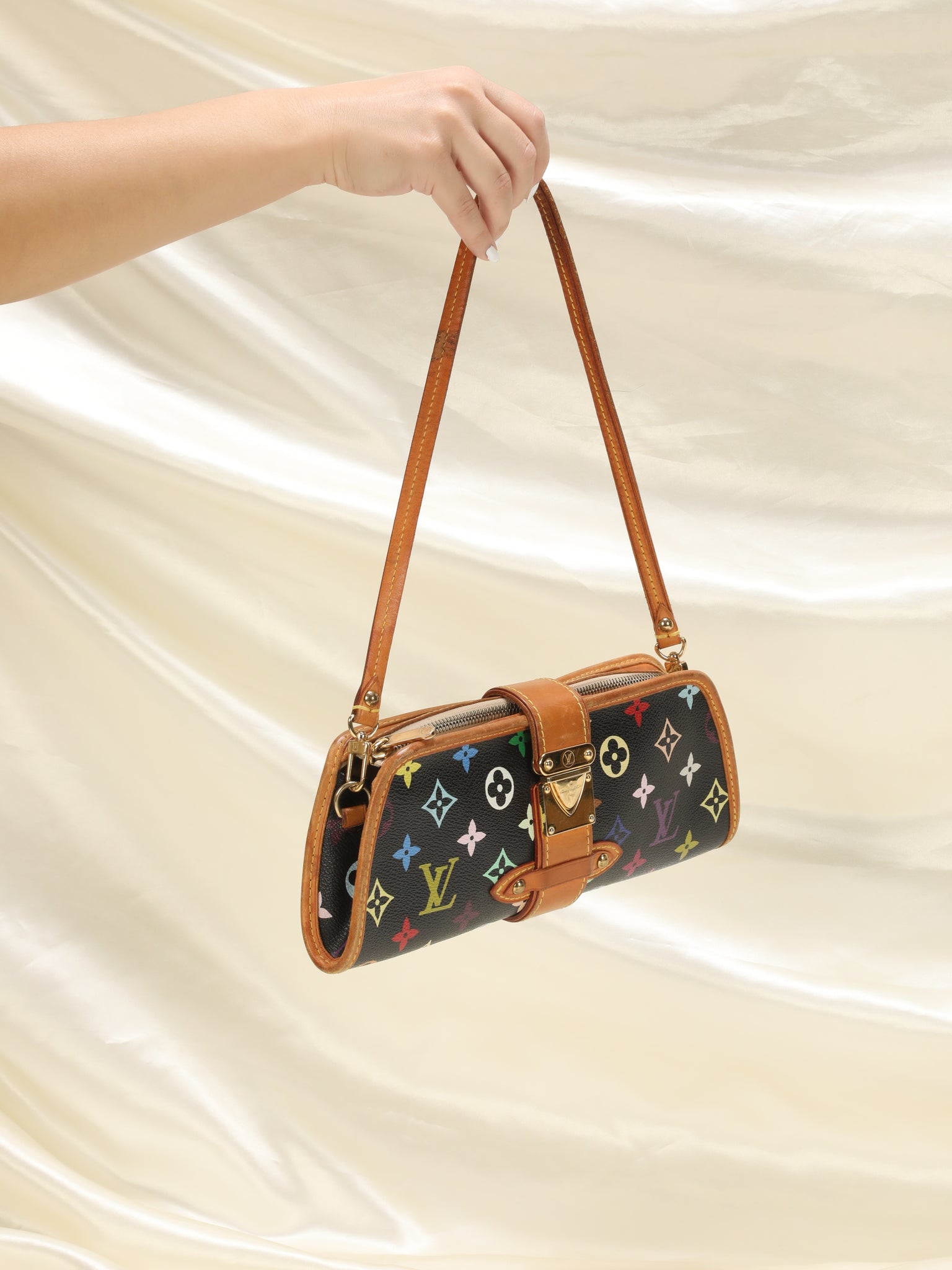 Rare Louis Vuitton x Takashi Murakami Multicolore Bag: What Fits