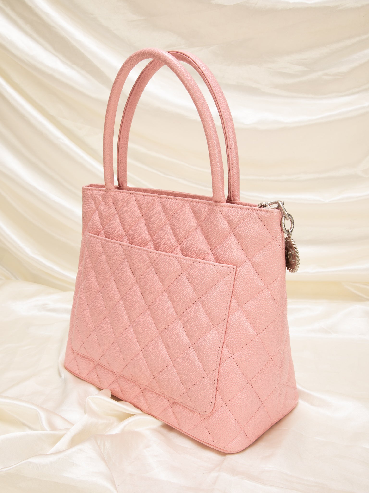 Chanel Pink Caviar Medallion Tote Bag AGL2382 – LuxuryPromise