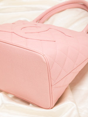 Chanel Caviar Medallion Tote - Pink Totes, Handbags - CHA926922