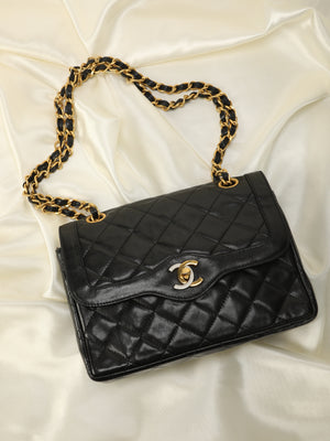 Chanel Two-Tone Double Flap Bag