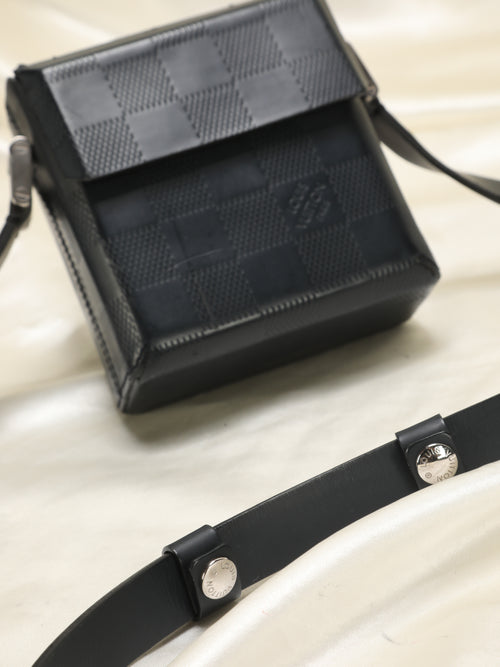 Extremely Rare Louis Vuitton Damier Ebene Matte Box Bag – SFN