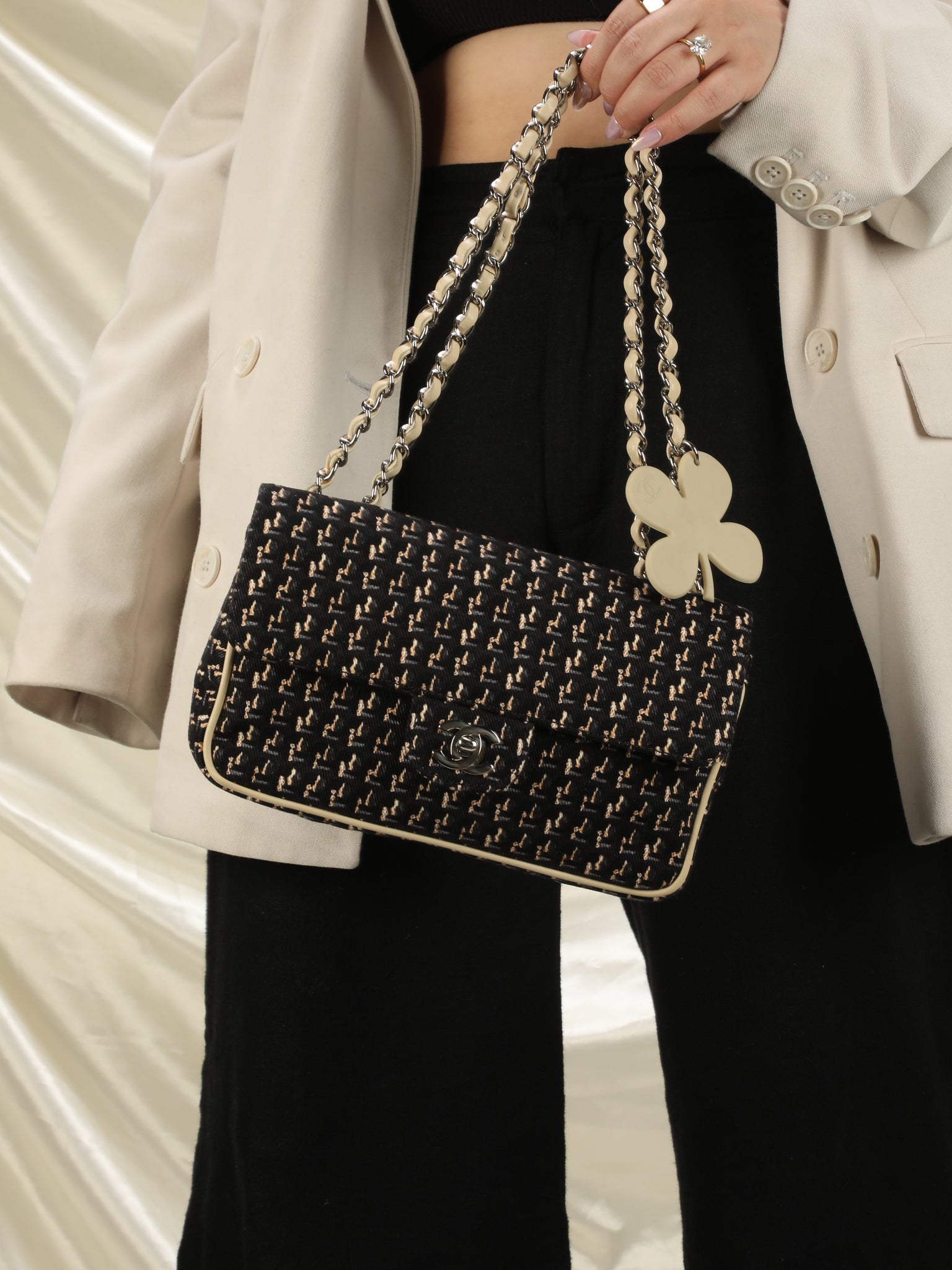 Rare Chanel Clover Half Flap Bag – SFN
