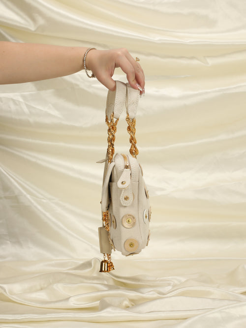 Louis Vuitton Polka Dots Panama Bowly Tote Bag