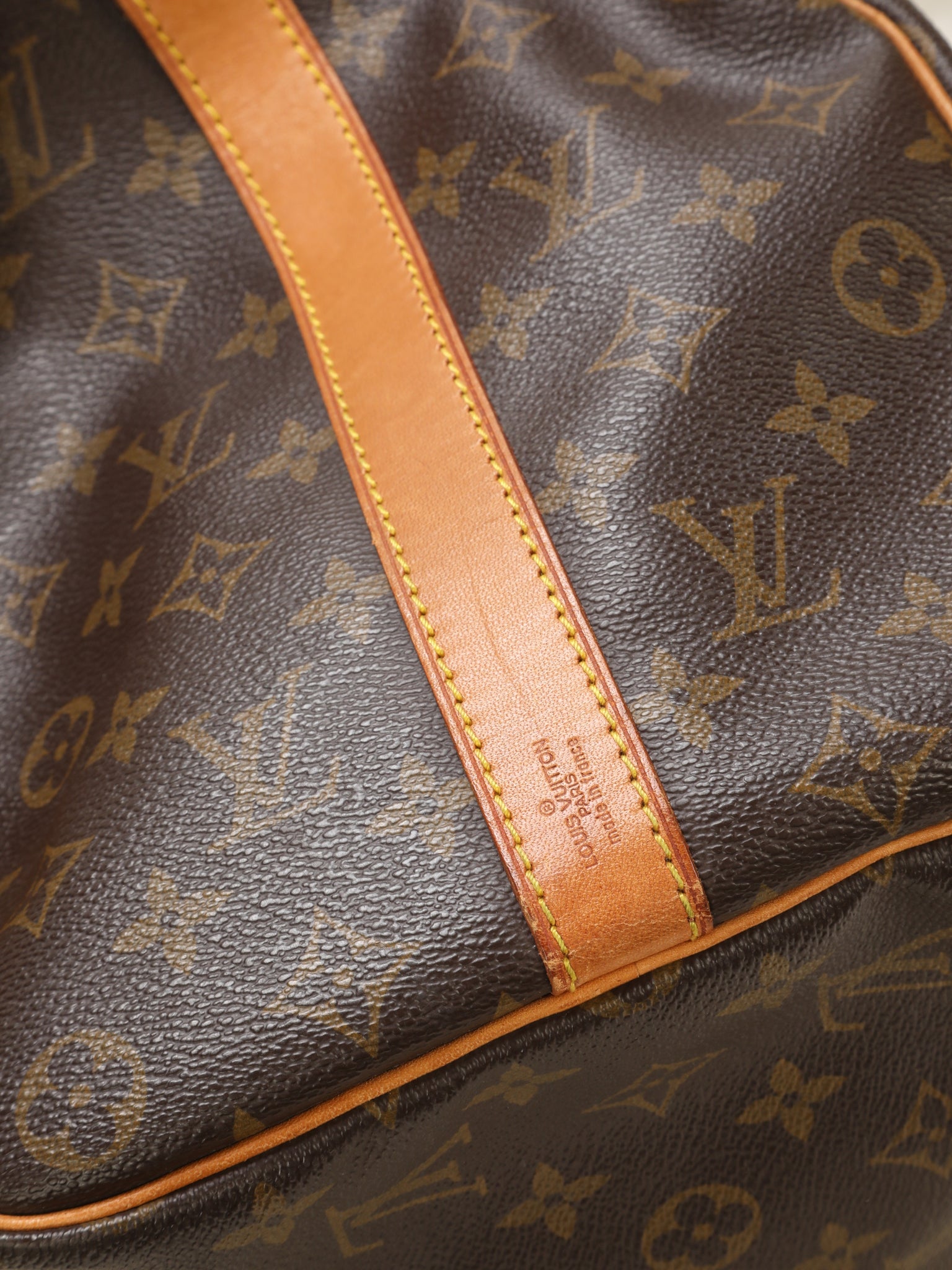 Louis VUITTON Paris Made in France Keepall bag in Monogr…