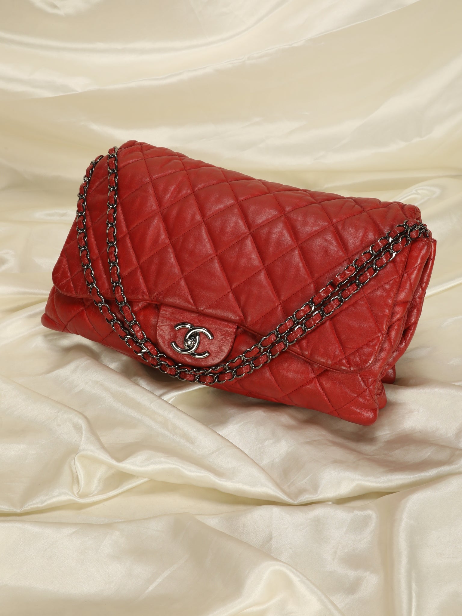Chanel Lambskin Maxi Bag