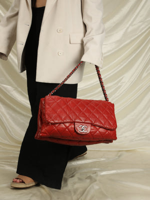 Chanel Lambskin Maxi Bag