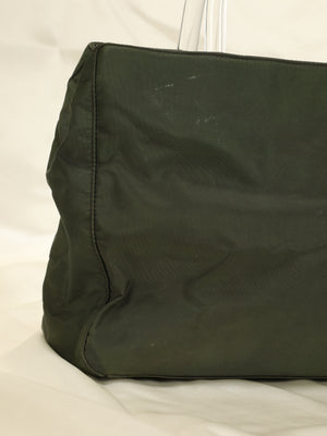 Rare Prada Nylon Lucite Tote Bag
