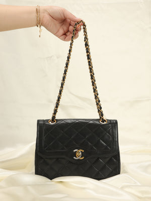 Chanel Two-Tone Double Flap Bag