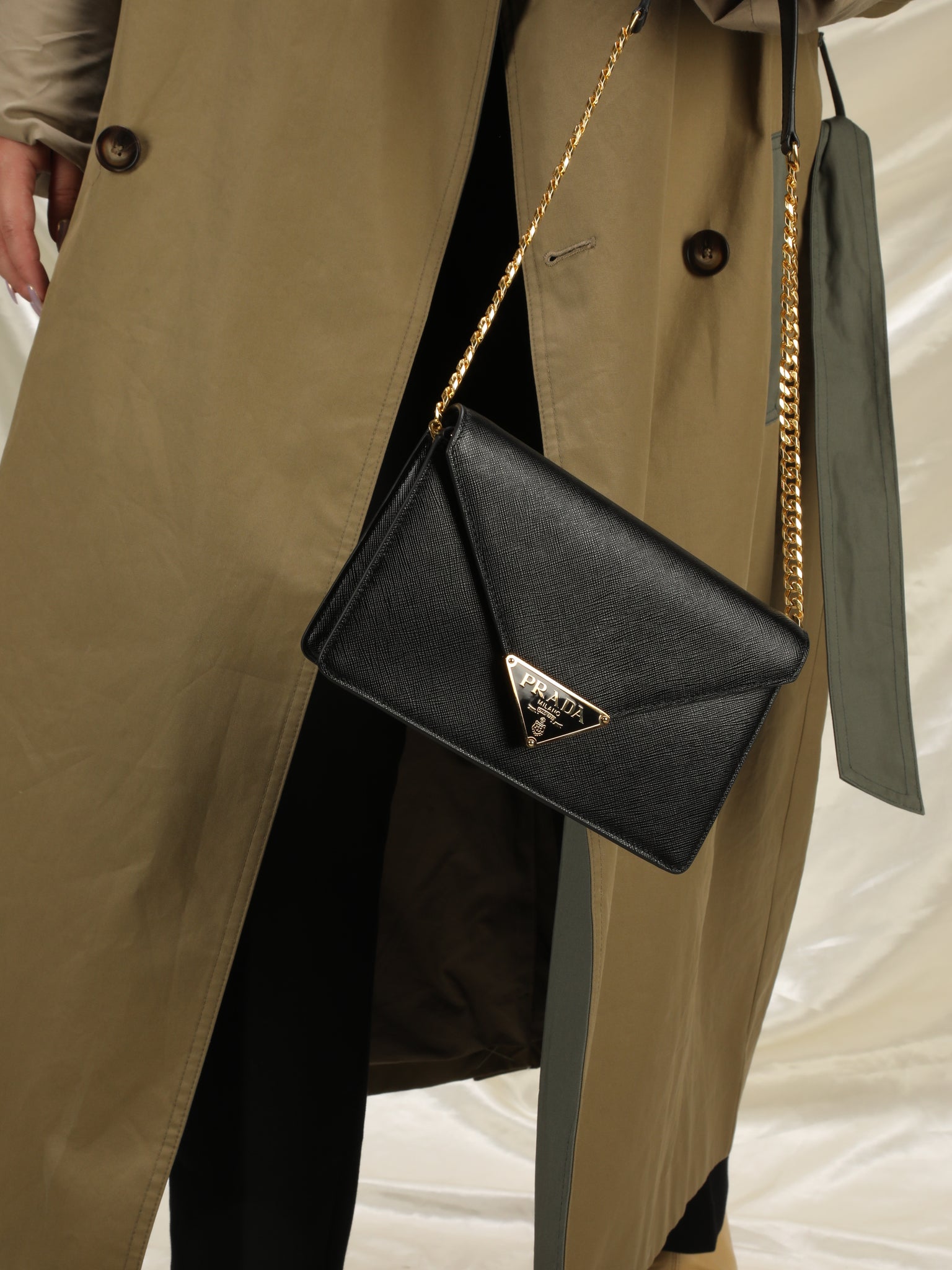 Prada Saffiano Shoulder Bag – SFN