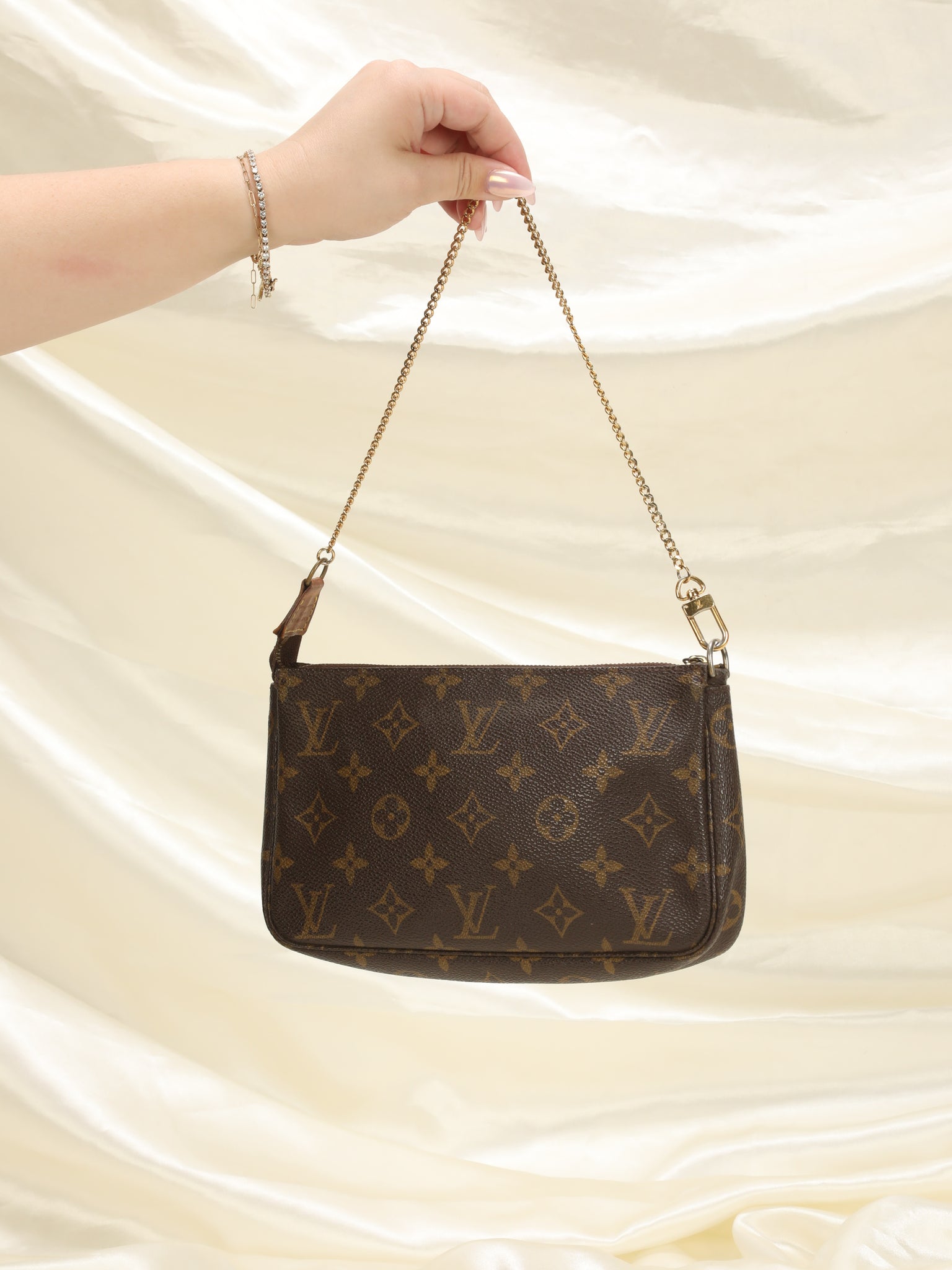 Chain Strap for Handbags Louis Vuitton, Felicie, Pochette Accessories 